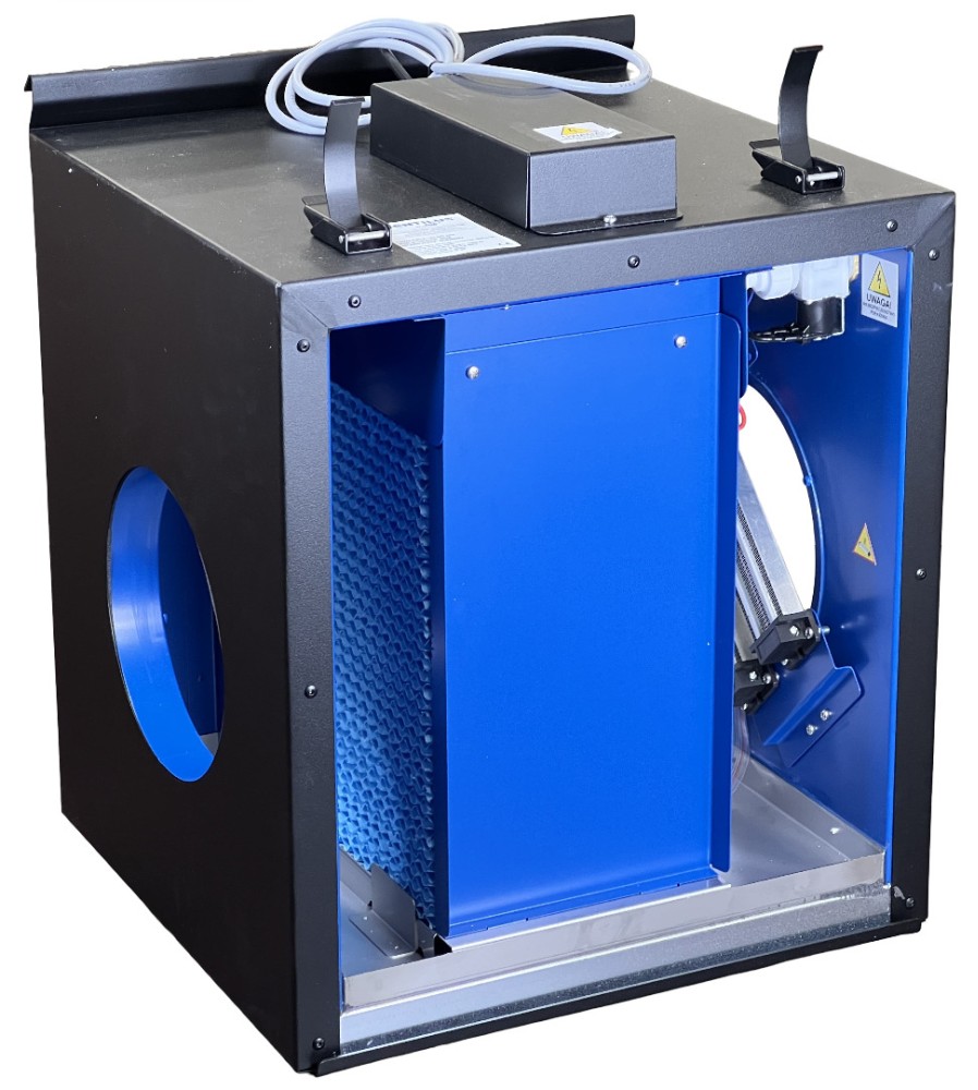 Ventilus Vilgo 600 párásító csatlakozásai